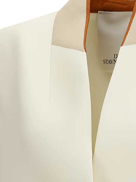 Paltoane DI STAVNITSER Antwerp Coat CREME Femei (BM 18968182) 5