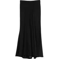Fuste Godet Maxi Skirt in virgin wool Femei