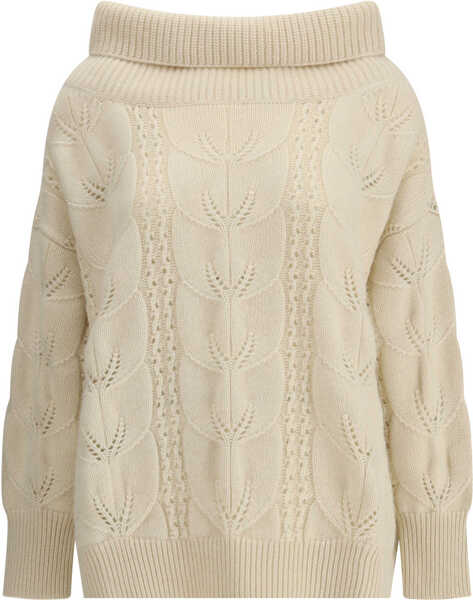 Pulovere Ermanno Scervino Oversized perforated Sweater 10104 Femei (BM 18968191) 1