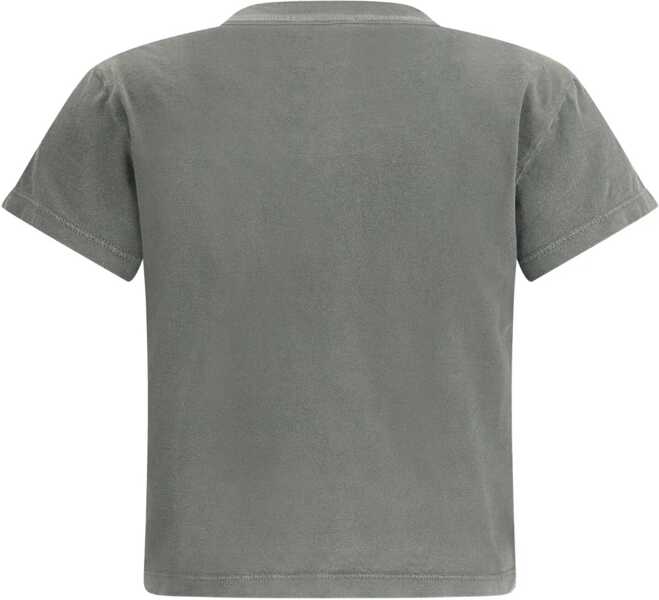 Tricouri James Perse Shrunken T-Shirt GRANITE Femei (BM 18968215) 3