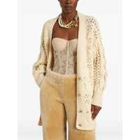 Pulovere Ermanno Scervino Dama - Cardigane Ermanno Scervino Perforated cashmere Cardigan 20704 Femei (BM 18968224) - B-mall.ro