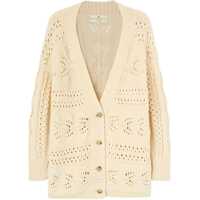 Cardigane Perforated cashmere Cardigan Femei