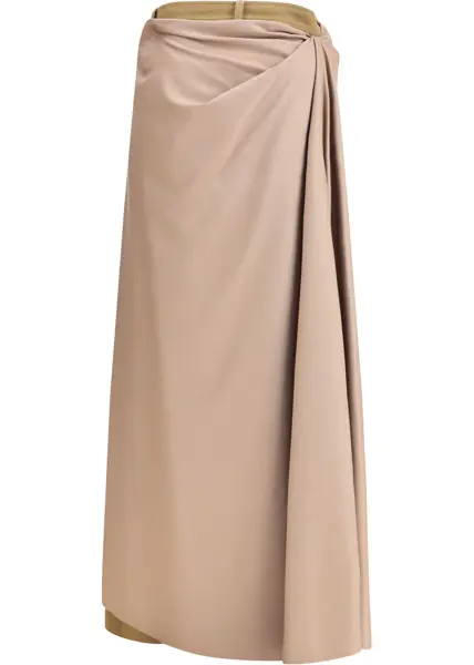 Pantaloni casual MARBELL Erin Pants NUTELLA Femei (BM 18968230) 2