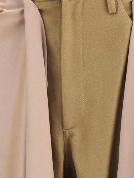 Pantaloni casual MARBELL Erin Pants NUTELLA Femei (BM 18968230) 3