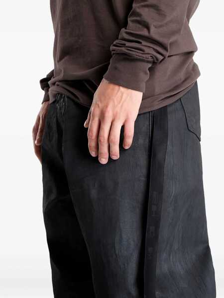 Tricouri Rick Owens Long-Sleeved T-Shirt BROWN Barbati (BM 18968584) 3