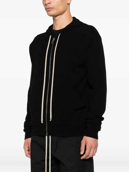 Bluze de trening Rick Owens Zipper Hoodie BLACK Barbati (BM 18968587) 3