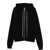 Rick Owens Zipper Hoodie BLACK