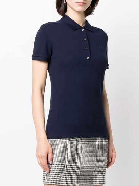 Tricouri Polo Lacoste Polo With Logo BLUE Femei (BM 18968605) 3