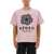 Kenzo Oversized T-Shirt With "Boke Flower" Embroidery PINK