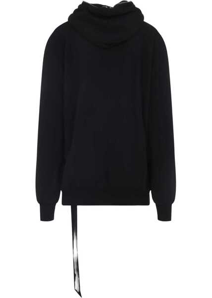 Bluze de trening Rick Owens Jumbo Gimp Hoodie BLACK Barbati (BM 18968695) 2
