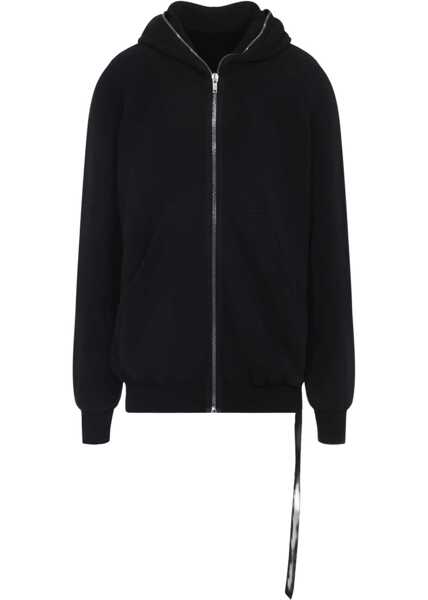 Bluze de trening Rick Owens Jumbo Gimp Hoodie BLACK Barbati (BM 18968695) 3