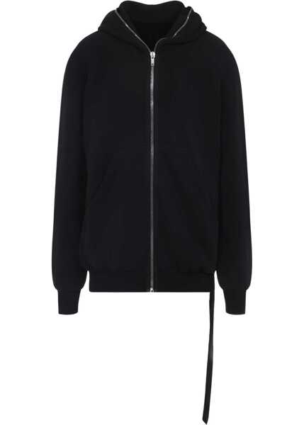 Bluze de trening Rick Owens Jumbo Gimp Hoodie BLACK Barbati (BM 18968695) 1