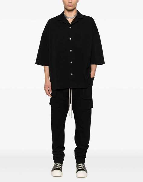 Camasi casual Rick Owens Magnum Tommy Shirt BLACK Barbati (BM 18968701) 2