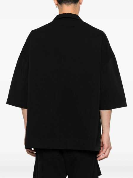 Camasi casual Rick Owens Magnum Tommy Shirt BLACK Barbati (BM 18968701) 4