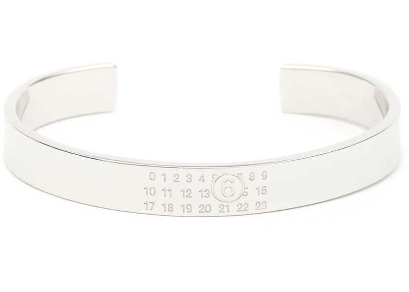 Bratari MM6 Maison Margiela Numeric Signature Rigid Bracelet SILVER Femei (BM 18968719) 1