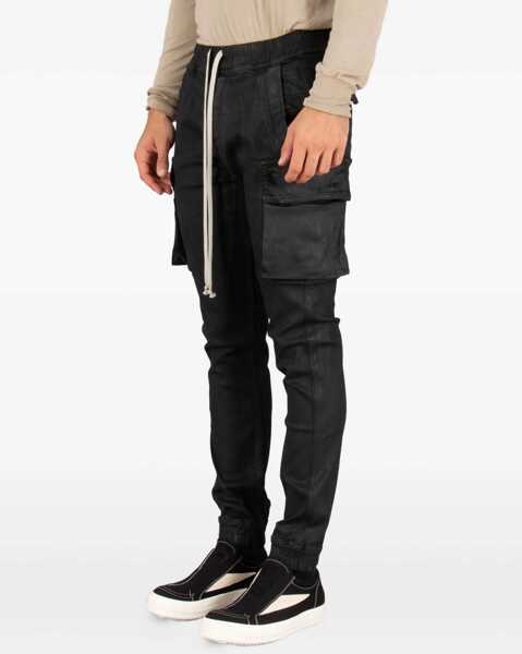 Blugi drepti Rick Owens Jogger Pants Mastodon BLACK Barbati (BM 18968752) 2