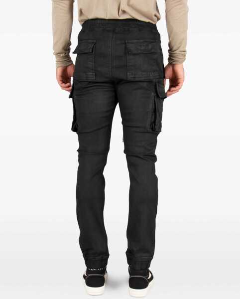 Blugi drepti Rick Owens Jogger Pants Mastodon BLACK Barbati (BM 18968752) 3