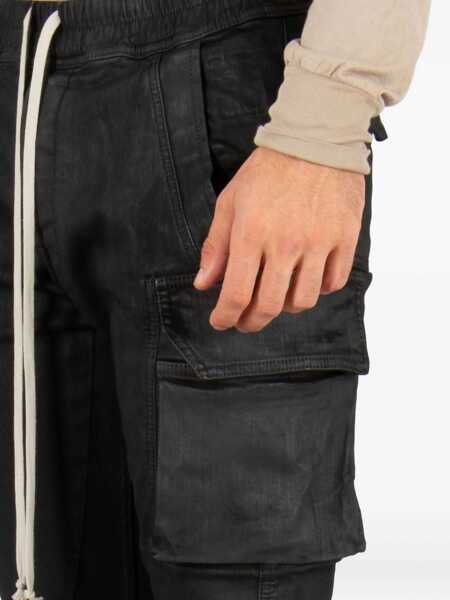 Blugi drepti Rick Owens Jogger Pants Mastodon BLACK Barbati (BM 18968752) 4