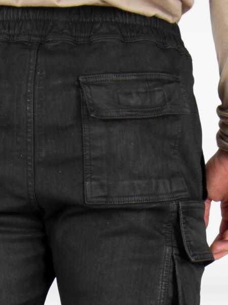 Blugi drepti Rick Owens Jogger Pants Mastodon BLACK Barbati (BM 18968752) 5