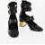 Chloe Leather Mary Jane Pumps 6Cm Black