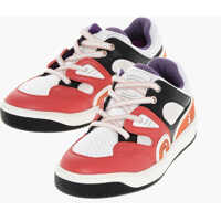 Sneakers Faux Leather Low-Top Sneakers With Monogram Baieti