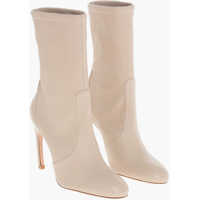 Botine Leather Dune Booties With Curved Heel 10Cm Femei