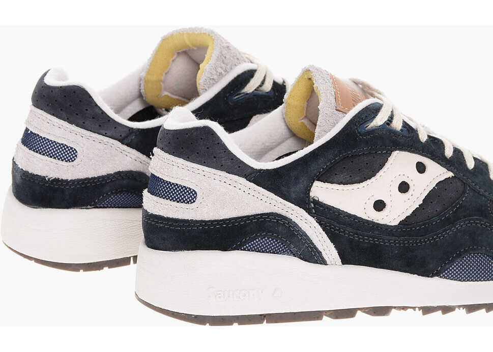 Sneakers Saucony Suede And Fabric Shadow 5000 Low-Top Sneakers Blue Barbati (BM 18968926) 2