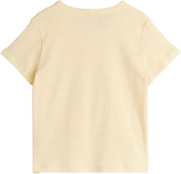 Tricouri MINI RODINI Brontosaurus T-Shirt BEIGE Baieti (BM 18969028) 2