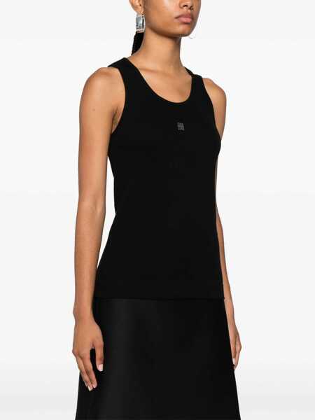 Bluze Givenchy Tank Top With Logo BLACK Femei (BM 18969034) 3