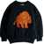 MINI RODINI "Elephant" Sweater BLACK