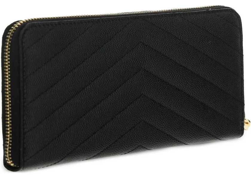 Portofele Saint Laurent Monogram Wallet BLACK Femei (BM 18969073) 2