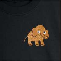Tricouri pentru Fete - Tricouri MINI RODINI Mini Elephant T-Shirt BLACK Fete (BM 18969088) - B-mall.ro