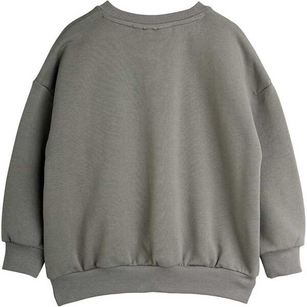 Hanorace MINI RODINI Brontosaurus Sweatshirt GREY Baieti (BM 18969130) 2