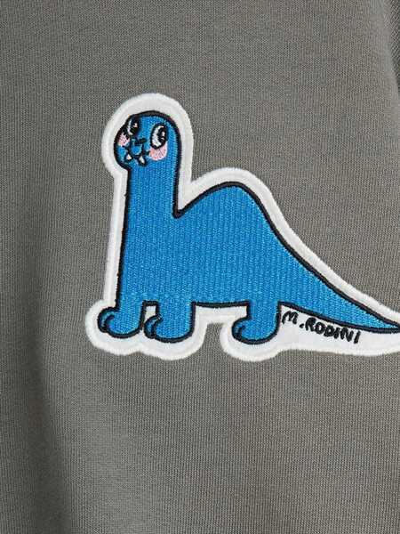 Hanorace MINI RODINI Brontosaurus Sweatshirt GREY Baieti (BM 18969130) 4