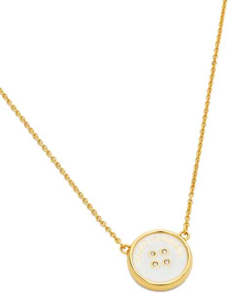 Coliere Marc Jacobs Button Pendant Necklace GOLD Femei (BM 18969142) 1