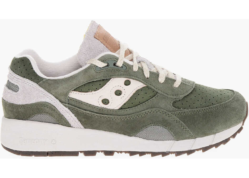 Sneakers Saucony Suede And Fabric Shadow 5000 Low-Top Sneakers Green Barbati (BM 18969205) 3