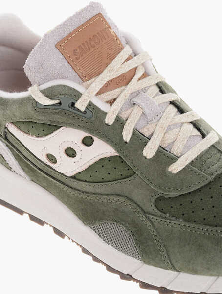 Sneakers Saucony Suede And Fabric Shadow 5000 Low-Top Sneakers Green Barbati (BM 18969205) 4