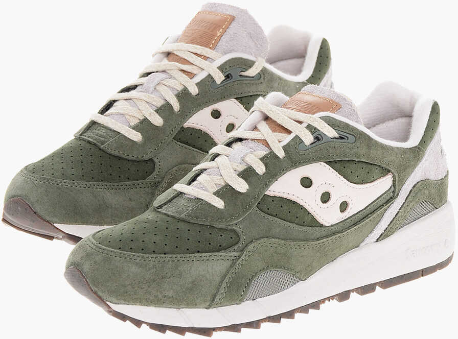 Sneakers Saucony Suede And Fabric Shadow 5000 Low-Top Sneakers Green Barbati (BM 18969205) 1