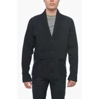 Cardigane Use The Existing Wool Blend Cardigan With Shawl Lapel Barbati