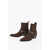 Paris Texas Leather Helena Western Booties 4Cm Brown