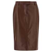 Fuste Giuseppe Di Morabito Leather Skirt Femei
