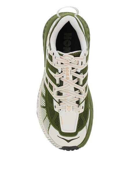 Sneakers Hoka One One Speedgoat Green Low Top Sneakers With Geometric Motif In Tech Fabric Unisex GREEN Femei (BM 18969492) 3