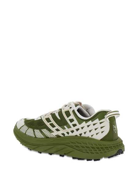 Sneakers Hoka One One Speedgoat Green Low Top Sneakers With Geometric Motif In Tech Fabric Unisex GREEN Femei (BM 18969492) 4