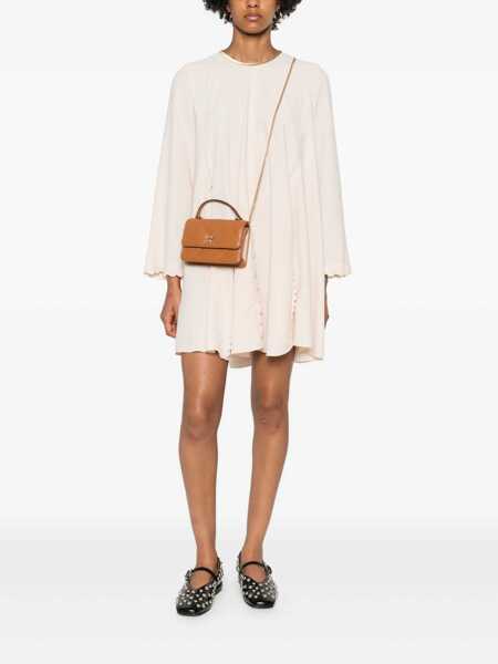 Portofele Tory Burch Tory Burch Kira Leather Wallet On Chain Brown Femei (BM 18969549) 2