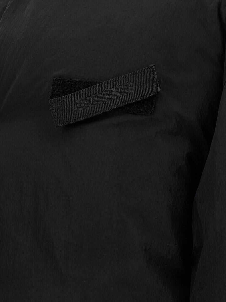 Geci JACQUEMUS Jacquemus La Doudoune Down Jacket Black Barbati (BM 18970032) 4