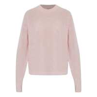 Pulovere By Malene Birger Brie Wool And Mohair Crewneck Sweater Femei