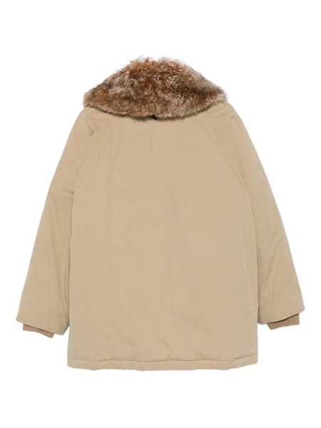Geci de iarna Prada Prada Down Jacket Clothing Beige Femei (BM 18970719) 2