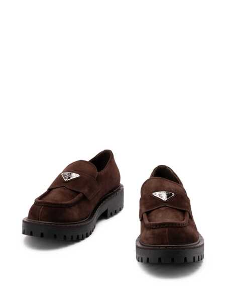 Mocasini Prada Prada Moccasins Shoes BROWN Barbati (BM 18970728) 2