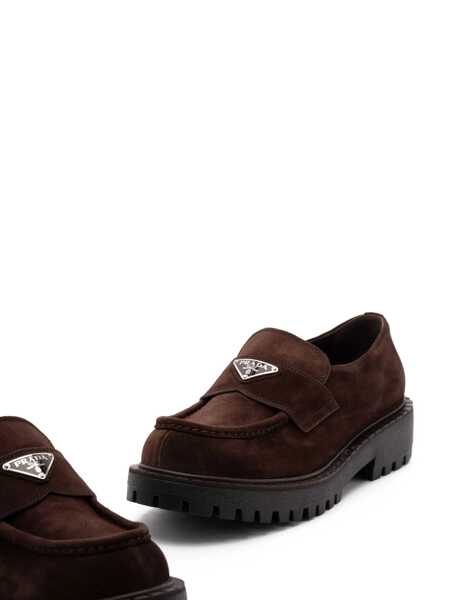Mocasini Prada Prada Moccasins Shoes BROWN Barbati (BM 18970728) 5