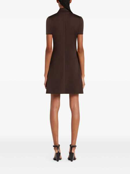 Rochii COURRGES Courrges Interlock Tracksuit Mini Dress BROWN Femei (BM 18970854) 4